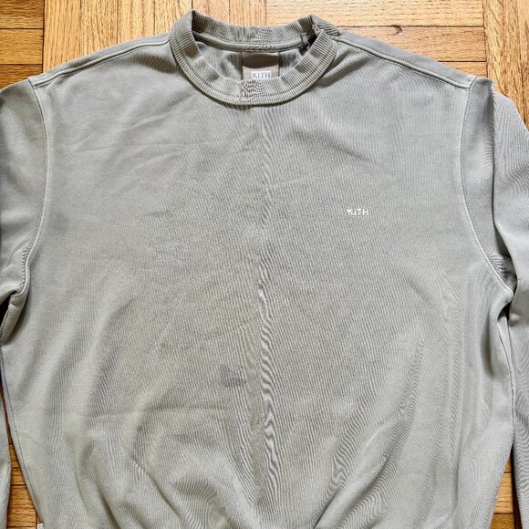 Kith Women Sage Green Sweatshirt Spring XS - Picture 4 of 9